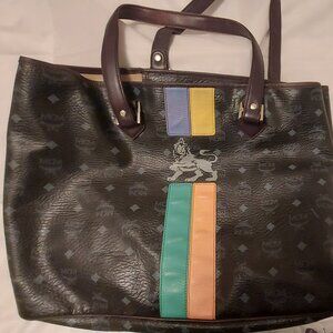 MCM Princess Lion Shopper tote